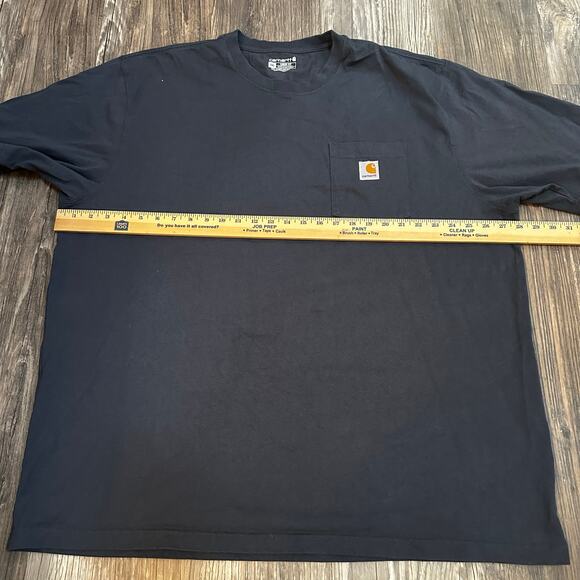 Carhartt Men's Loose Fit‎ Heavyweight Short Sleeve T-Shirt Heather Gray Size 2XL - Picture 3 of 6